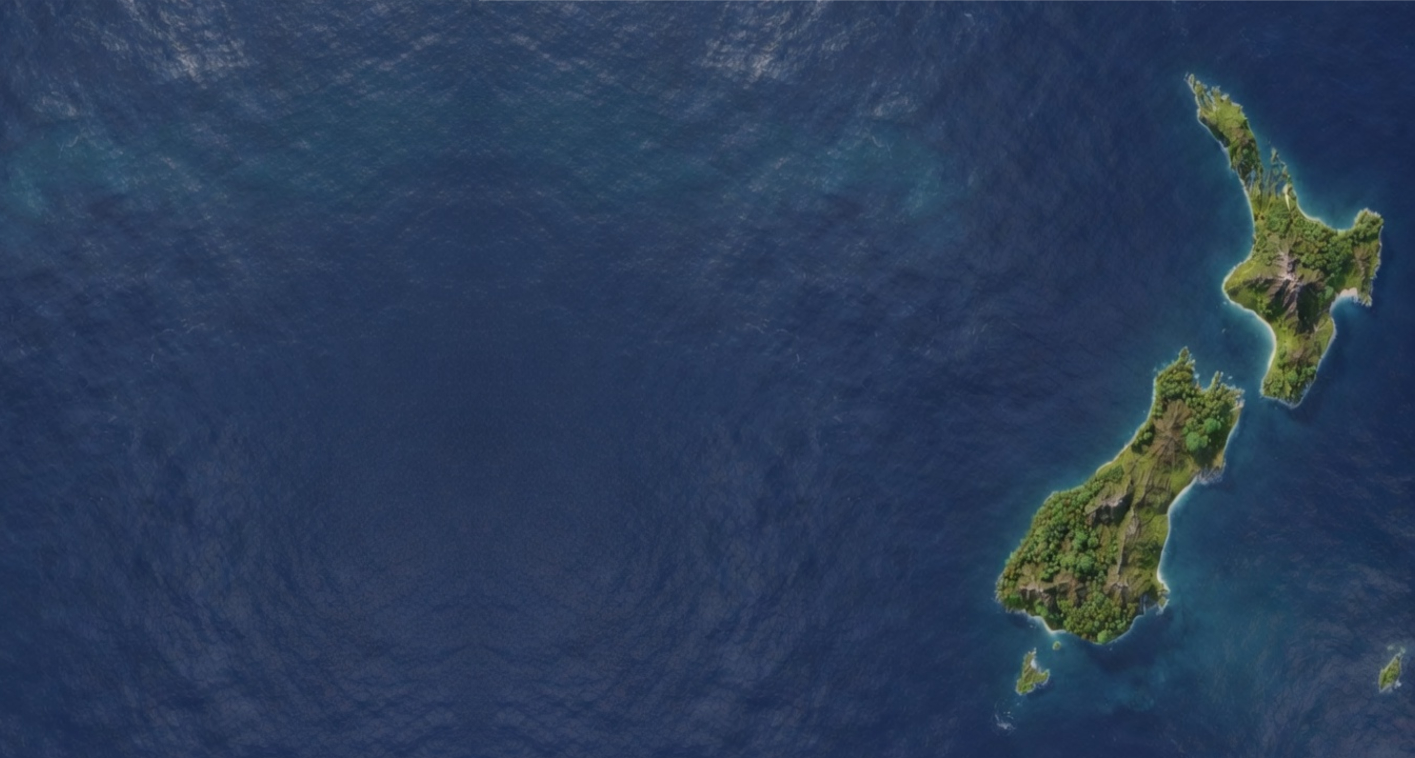 3D Map of New Zealand